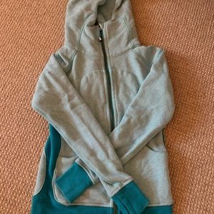 Women's Lululemon Size 2 Scuba Hoodie Teal